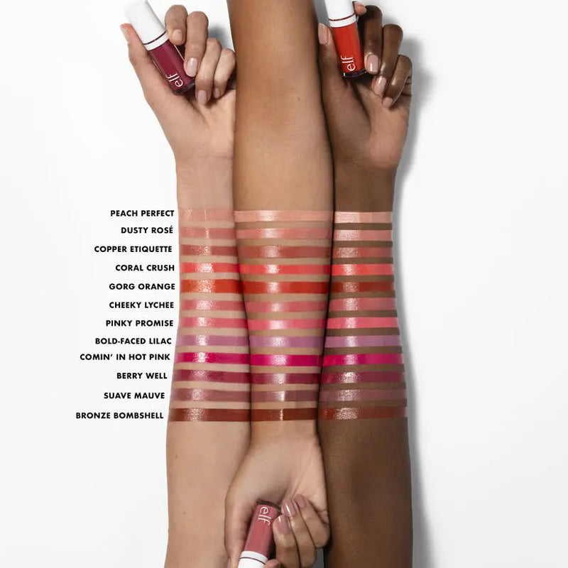 E.L.F. Camo Liquid Blush - High-Pigment Dewy Finish, Blendable Lightweight, Easy Applicator, 12 Shades