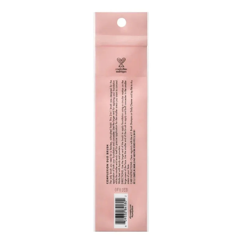 E.L.F. Two-Tone Base Brush, Suitable for Makeup Brushes That Apply Foundation and Concealer to Create an Air-Feeling Makeup Look