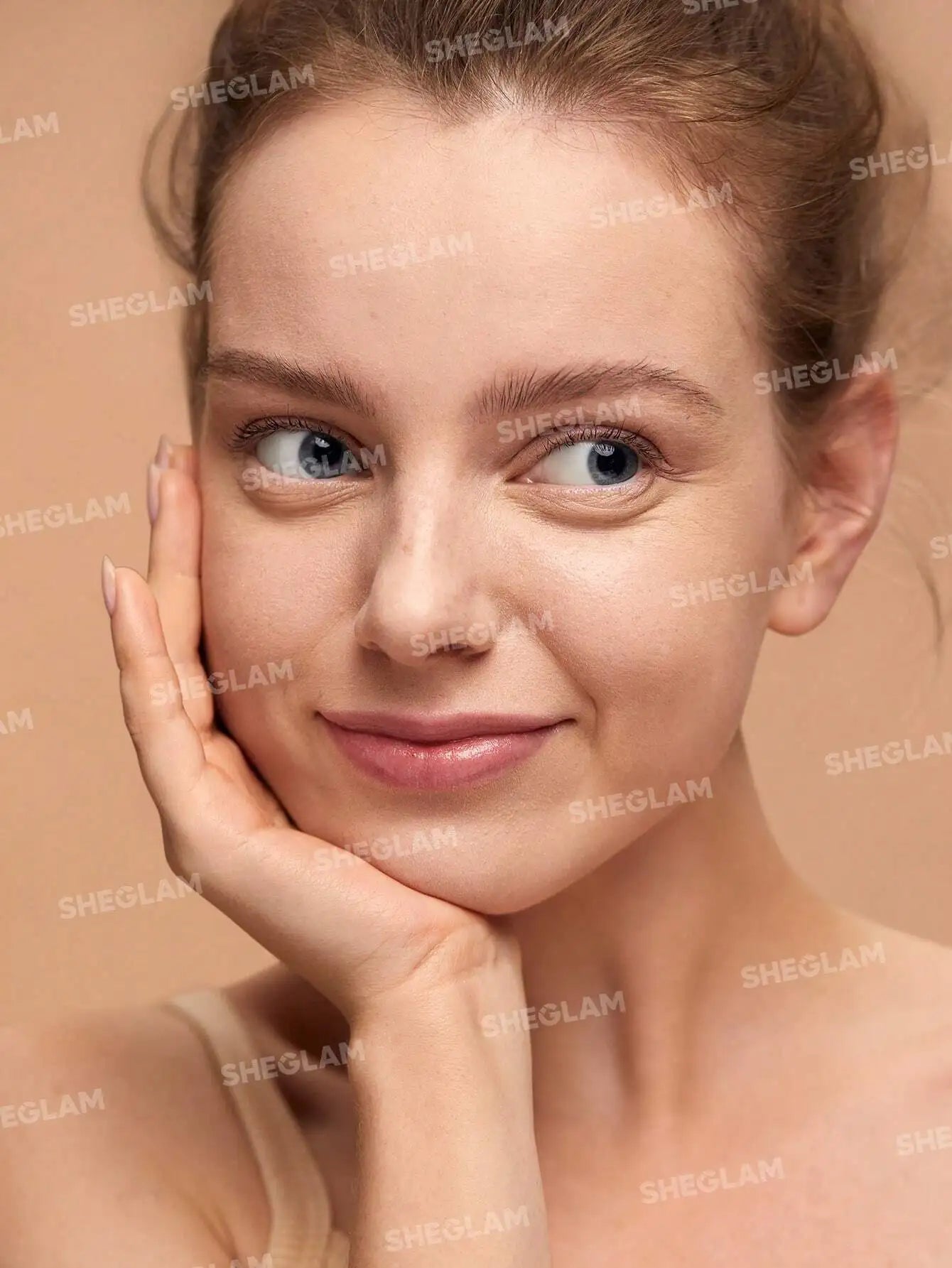 SHEGLAM Foundation Brush Synthetic Dense Soft Bristles Founsation Brush Professional Makeup Brush Liquid Cream Balm Blending Fac